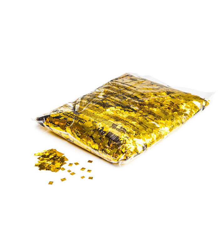 TCM FX - Metallic Konfetti Raindrops 6x6mm - Gold - 1 kg